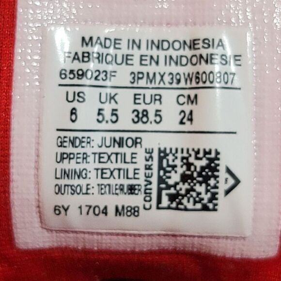 Boy’s Converse Chuck Taylor All Star Syde Street Sneakers Size 6Y - Picture 7 of 11